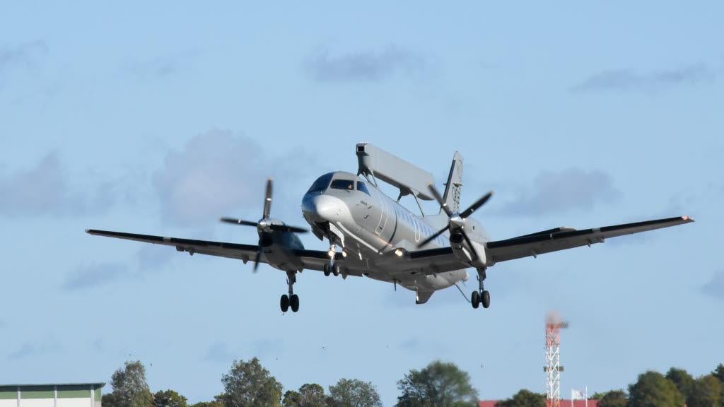 The latest Swedish aid package includes two AEW&C aircraft