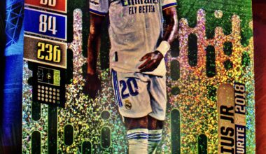 Took a picture of my vinicius card and edited it.