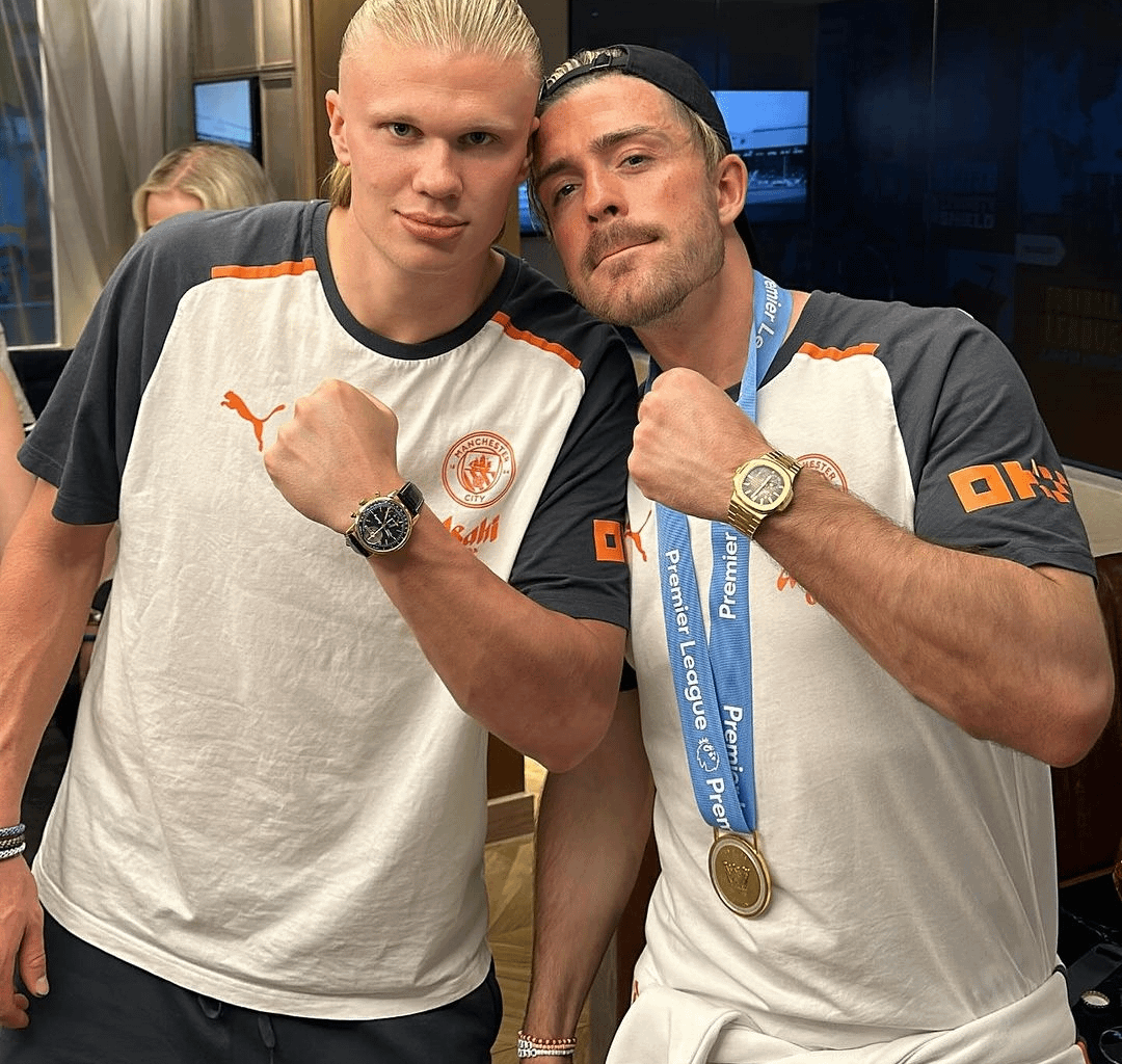 Erling And Jack Flexing