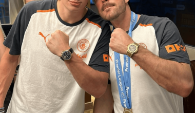 Erling And Jack Flexing