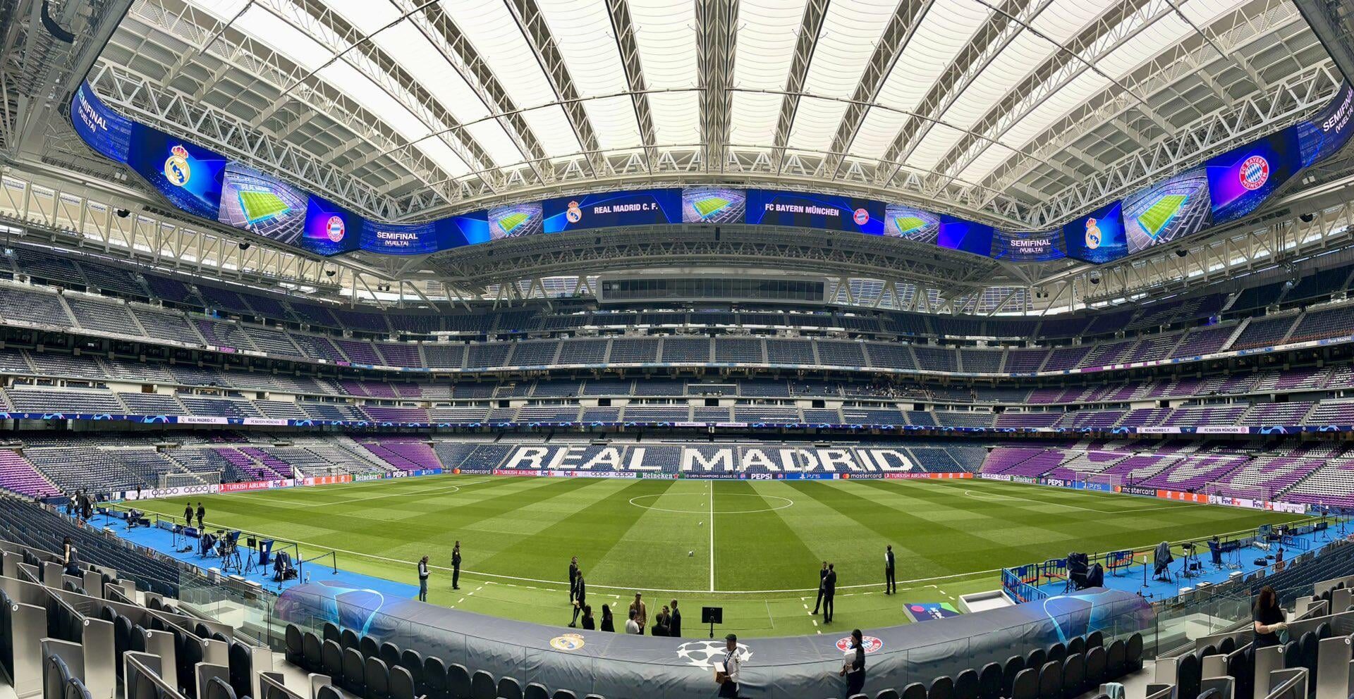 Bernabeu Stadium: ready