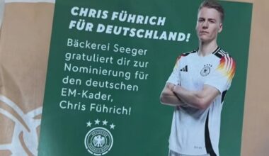 Chris Führich ist der 6. Spieler des Kaders für die EM