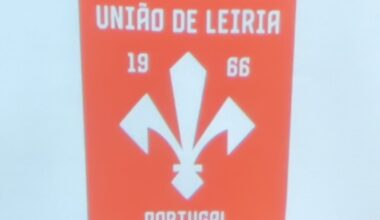 Os 3 emblemas apresentados para substituir o atual da União de Leiria. A votação vai decorrer no dia 13 de junho.