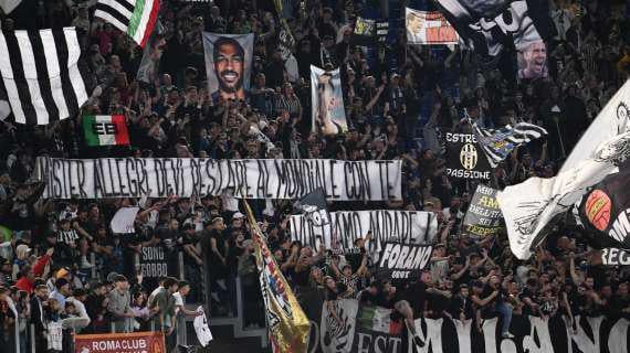 Curva Sud did it again tonight:' Coach Allegri you should stay'