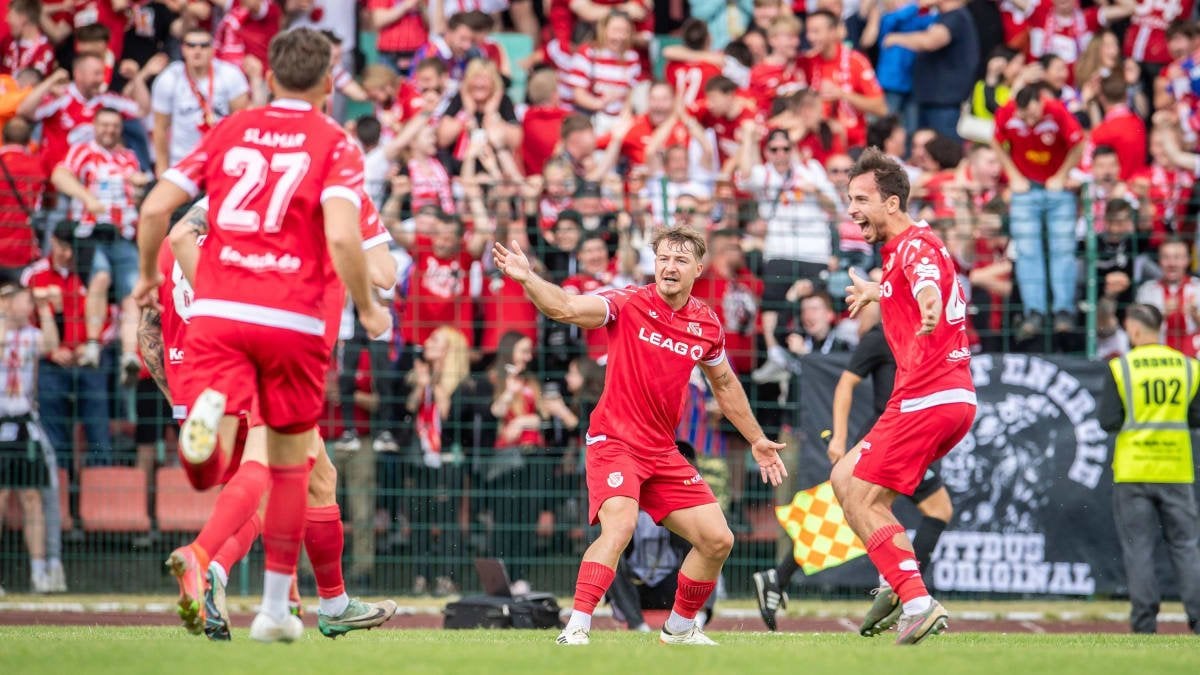 Ein Jahr nach dem Haching-Trauma: Energie Cottbus ist zurück in Liga 3