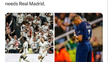 Thriving without Mbappe, but always open to talent haha