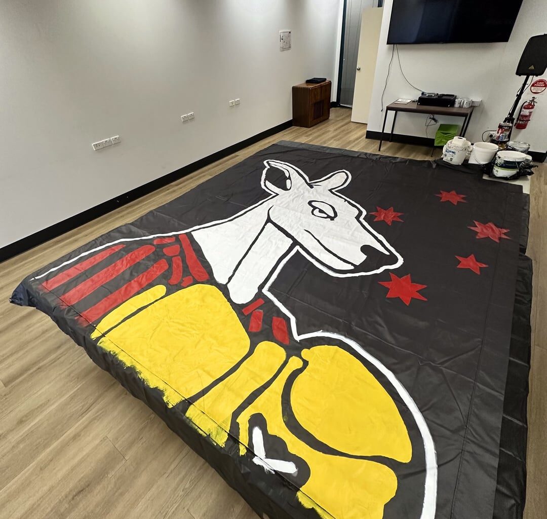 "Behind the scenes look at what fans have planned for Milan-Roma in Australia this week! Only a post season friendly for some, but it means the world to these fans. They will also feature on our AC Milan Talk show tomorrow!"