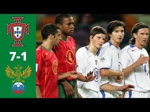 Portugal 7-Russia 1