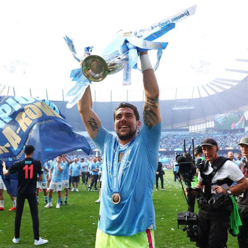 Stefan Ortega: "There's not many reasons that speak against staying here," he said. "I think I played 19 games so I'm getting my game time. I feel good here, my family feels good. There has to be something [an offer] that's so much better [than City]. And I don't see that at the moment”