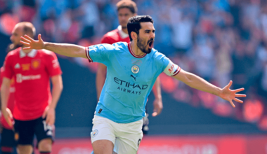 [1'] Manchester City have failed to score after 12 seconds against Manchester United in the Emirates FA Cup final. Slow start. 0-0.