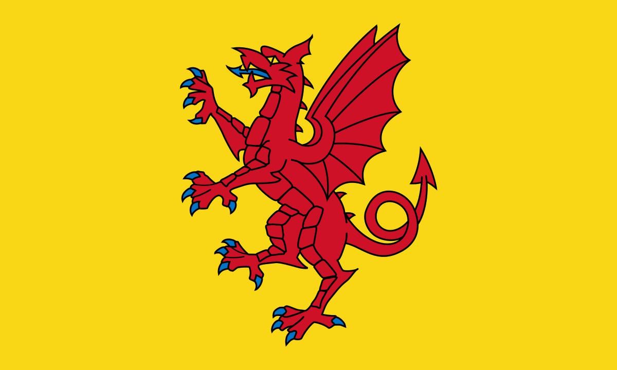 Celtic Flag of Somerset