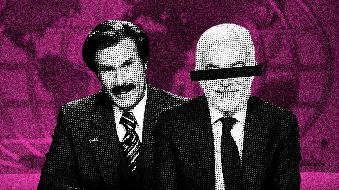 « Anchorman 2 » face à CNEWS : quand la réalité fricote avec la caricature