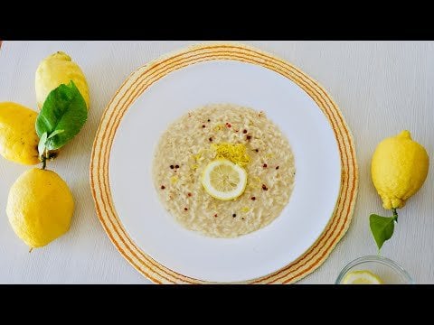 Risotto au citron