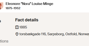 What does "torsbækgade 116" mean and where is it in Sarpsborg?