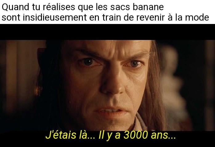 Je pensais qu'on était collectivement passés à autre chose!