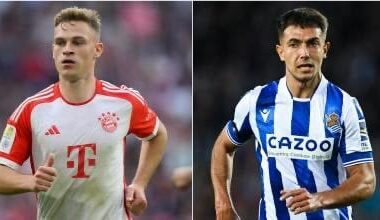 Joshua Kimmich or Martín Zubimendi is the big decision Barcelona have to make in case they are able to make such a signing. They are the two pivots Xavi likes the most and Barça are already moving to see if they can sign one of them.

Via: @ffpolo [md]
