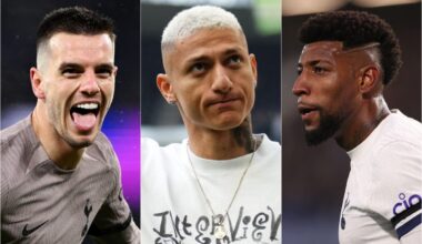 Spurs open to Richarlison deal as 11 first-team players could be sold