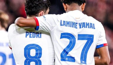Pedri and Lamine Yamal