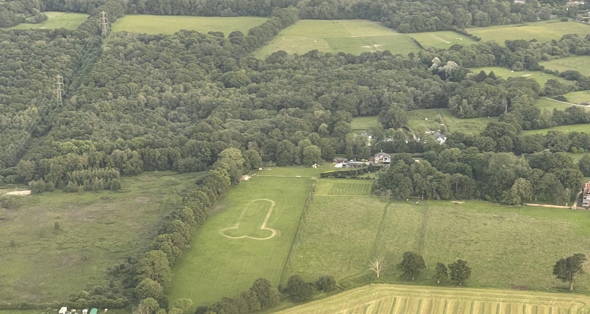 While landing at Gatwick Airport