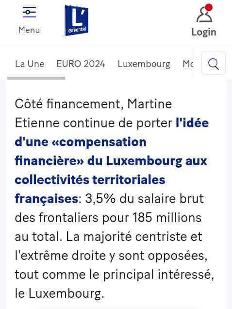 If Mélenchon wins, a new tax of 3.5% for french frontaliers