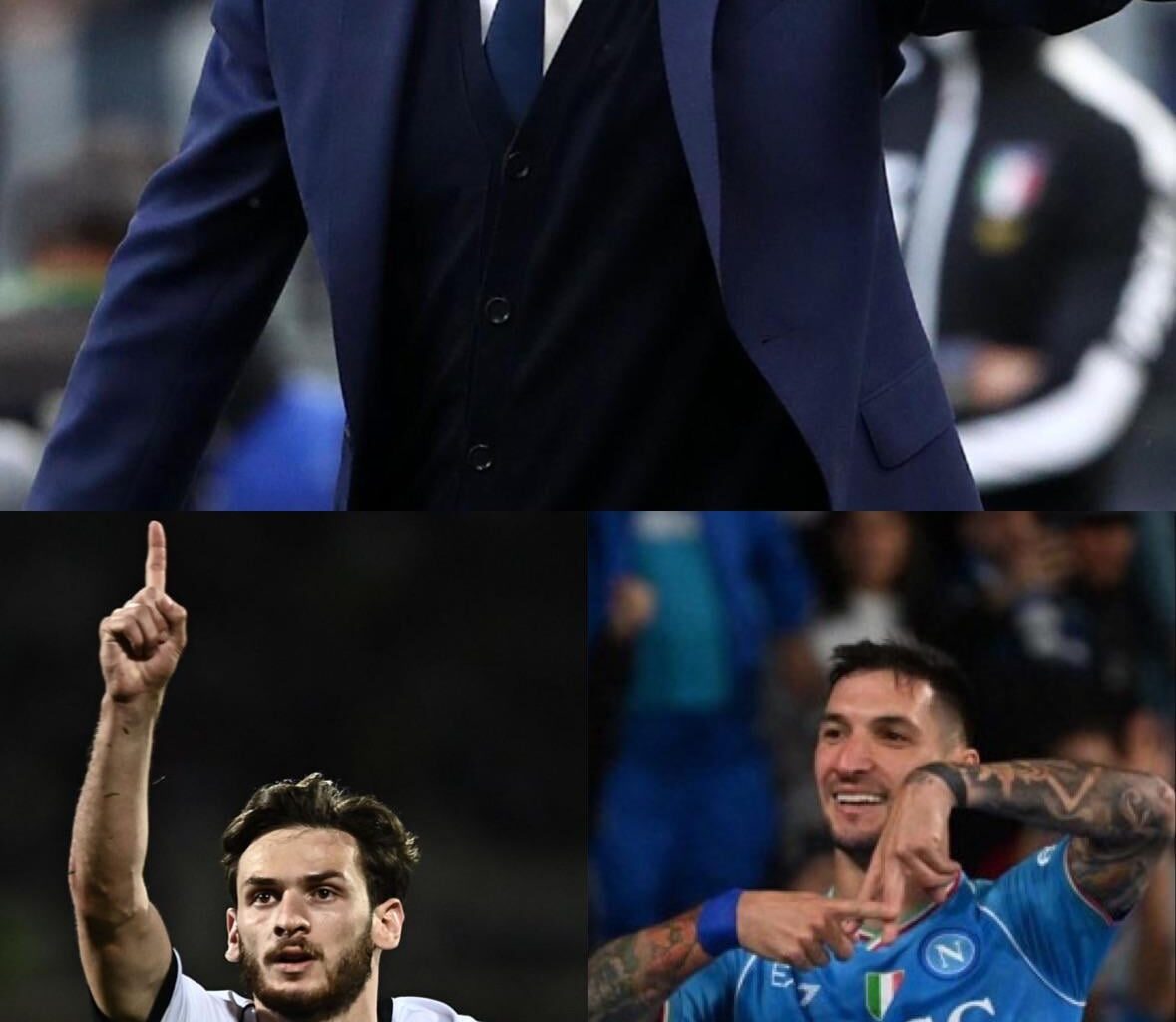 What happens to Kvara and Politano now that Conte is joining Napoli? We all know Conte plays 3-5-2 and that doesn’t fit them. Will they be sold?