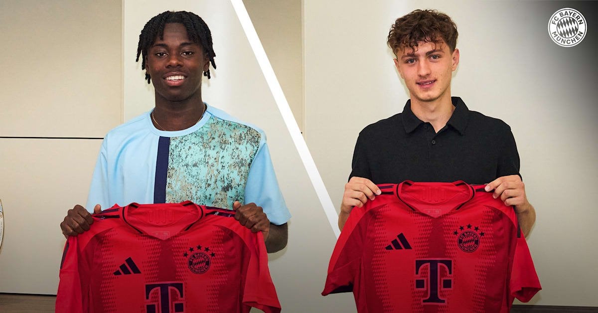 FC Bayern sign Maurice Krattenmacher and Gibson Nana Adu from Unterhaching