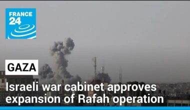 Israeli war cabinet approves expansion of Rafah operation in Gaza • FRANCE 24 English