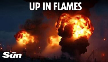 Huge explosions as Ukraine’s powerful Neptune missiles blast oil depot supplying Putin’s war machine