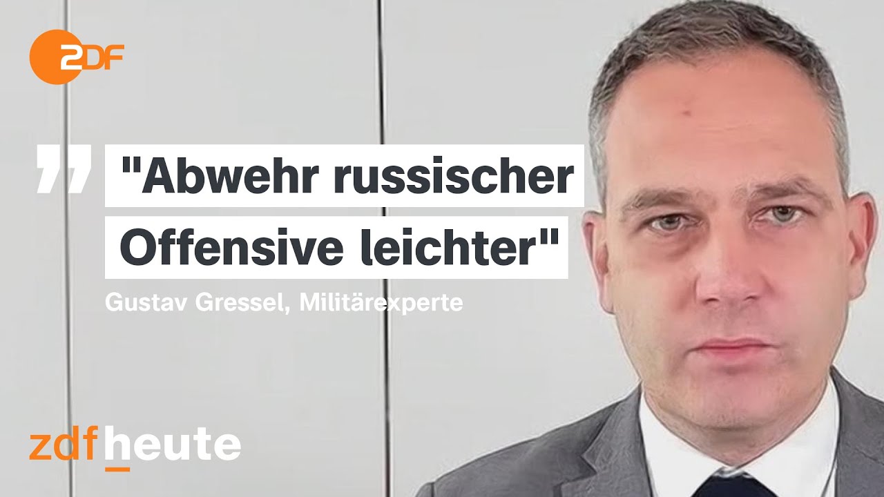 Was die Waffen-Freigabe für Ziele in Russland bedeutet | ZDFheute Live