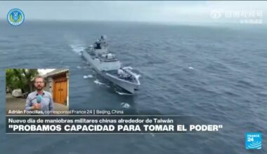 Informe desde Beijing: nuevo día de ejercicios militares chinos alrededor de Taiwán