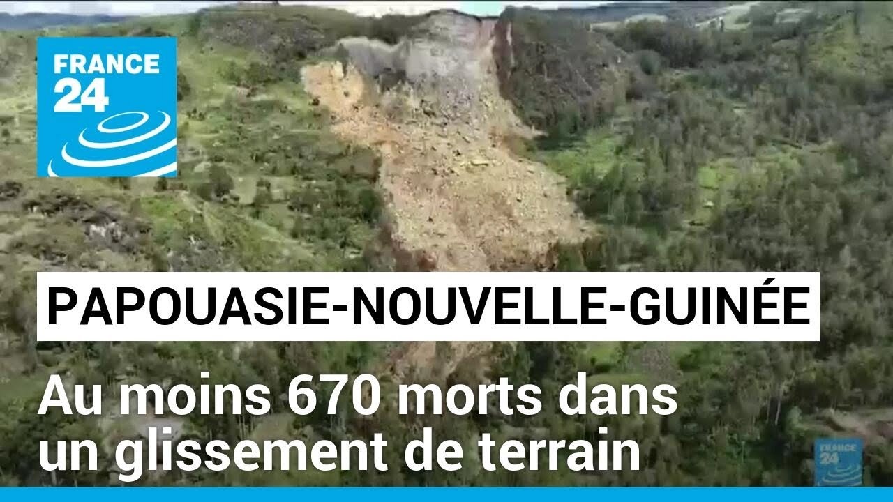 Papouasie-Nouvelle-Guinée : l'ONU estime à 670 morts le bilan du glissement de terrain