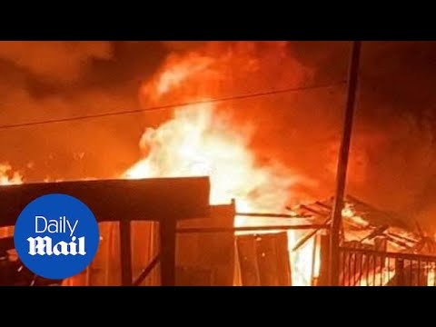 Brave Ukraine warriors flush out Russian soldiers with grenades and heavy gunfire