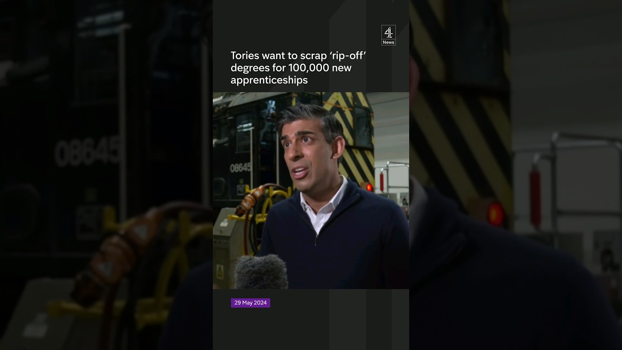 Tories promise 100,000 more apprenticeships