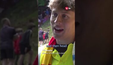 Daredevils attend annual cheese rolling event 🧀 #news #shorts