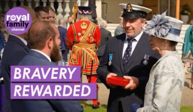 Royal Recognition: Princess Anne Awards Lifeboatman for Heroic Rescue