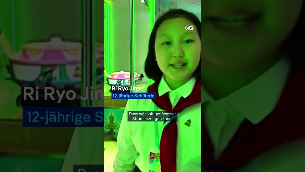 Jugend-Wissenschaftsmesse Nordkorea | DW Nachrichten