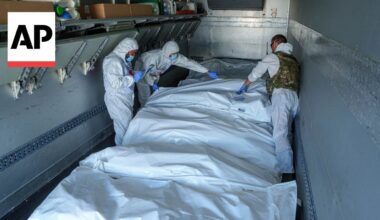 Russia and Ukraine exchange bodies of fallen soldiers