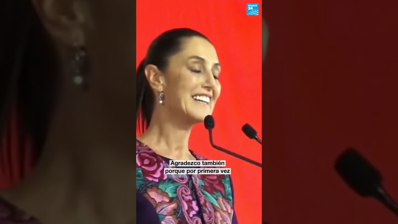 1/2 ▶️ Claudia Sheinbaum se consagra como la primera jefa de Estado en México