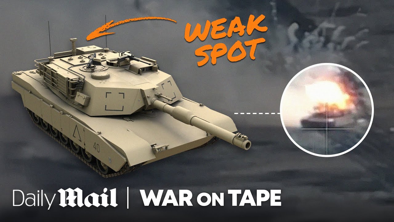 Why Have So Many Abrams Tanks Been Destroyed in Ukraine? | War on Tape | Daily Mail