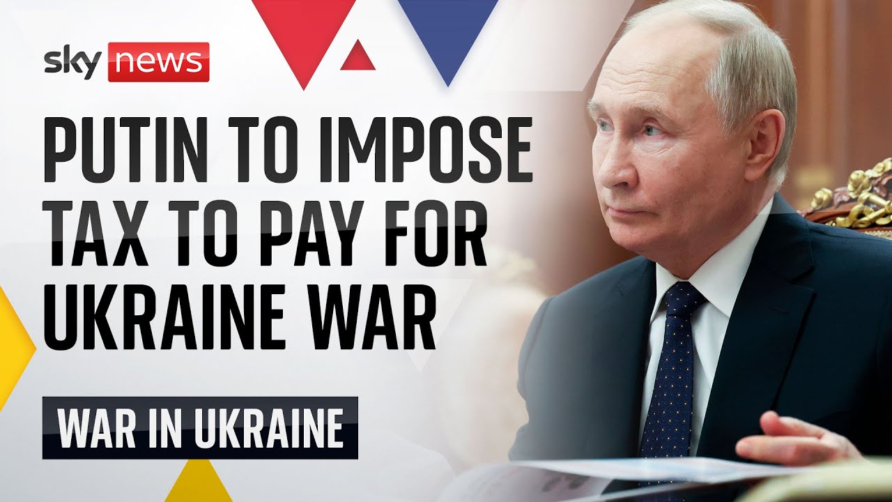 Vladimir Putin set to impose biggest tax hike in 25 years to pay for Ukraine war