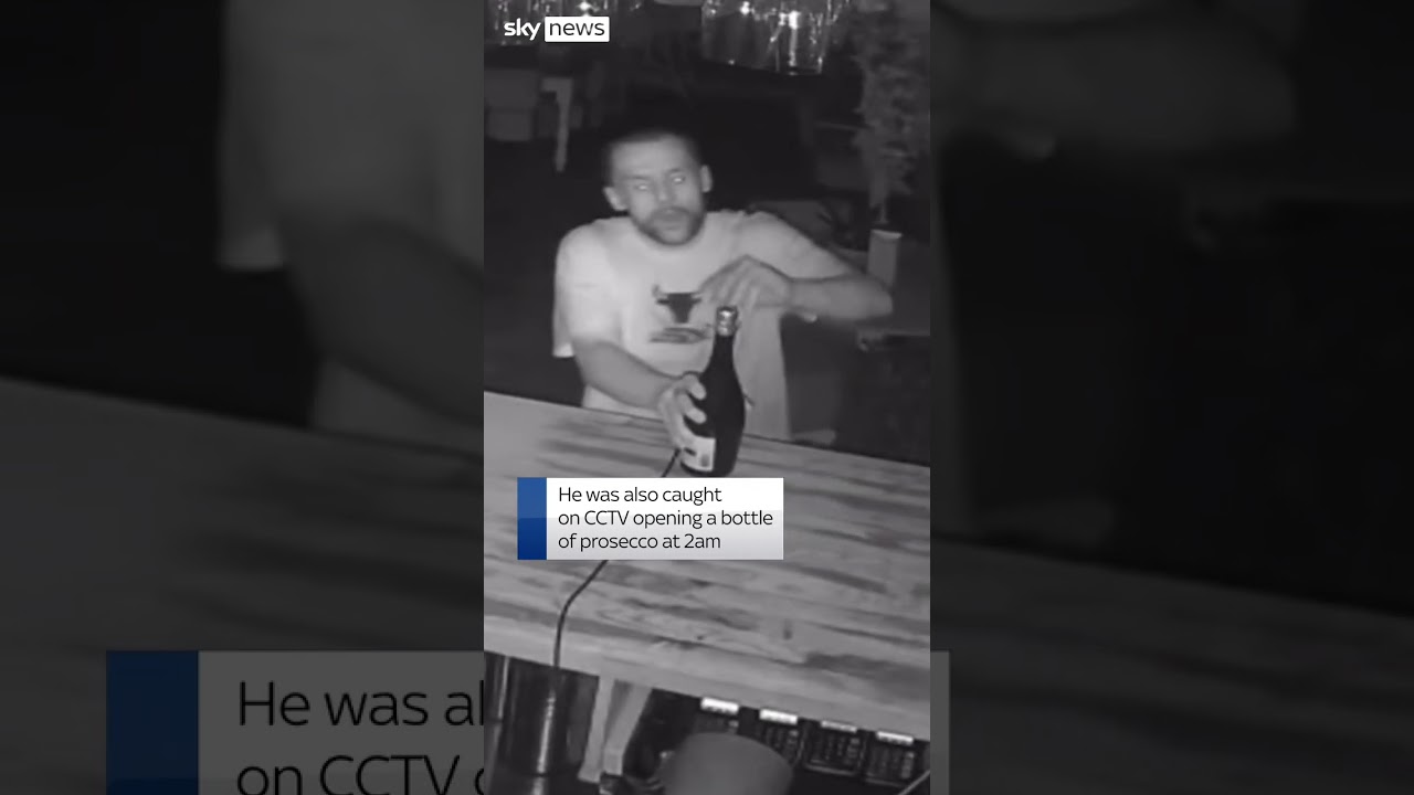 Pub thief opens prosecco mid-burglary