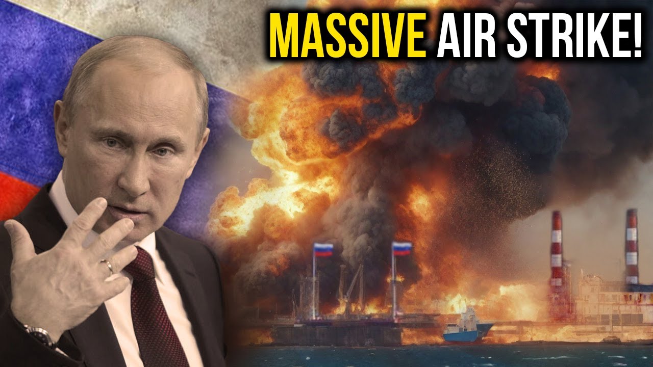 Massive Airstrike on Krasnodar! Ukraine's dawn operation successful thanks to NEPTUNE missiles!