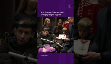 Rob Burrow: Tributes paidto rugby league legend