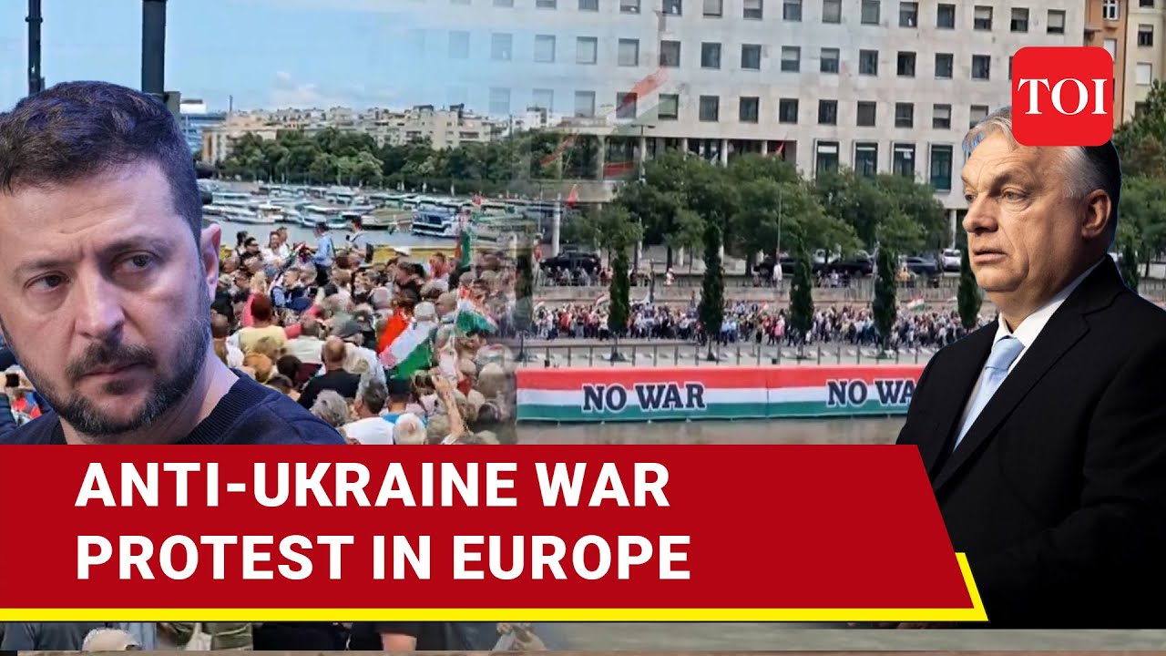 'Won't Die For Ukraine': Rare Protest In NATO Nation Against Western Support To Kyiv I Watch