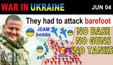 04 Jun: MINUTES BEFORE ATTACK: Ukrainians BURN Russian Equipment & Artillery