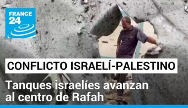 Tanques israelíes bombardean el centro de Rafah y engrosan la lista de palestinos asesinados