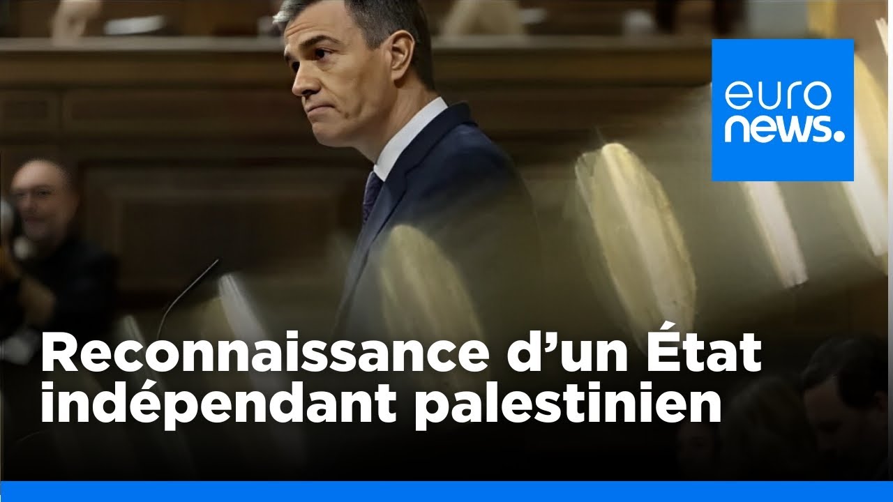 L' Espagne reconnait officiellement la Palestine comme un État indépendant | euronews 🇫🇷