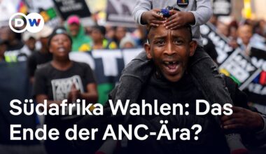 Wahlen in Südafrika: ANC-Regierung nach 30 Jahren vor dem Aus? | DW Nachrichten