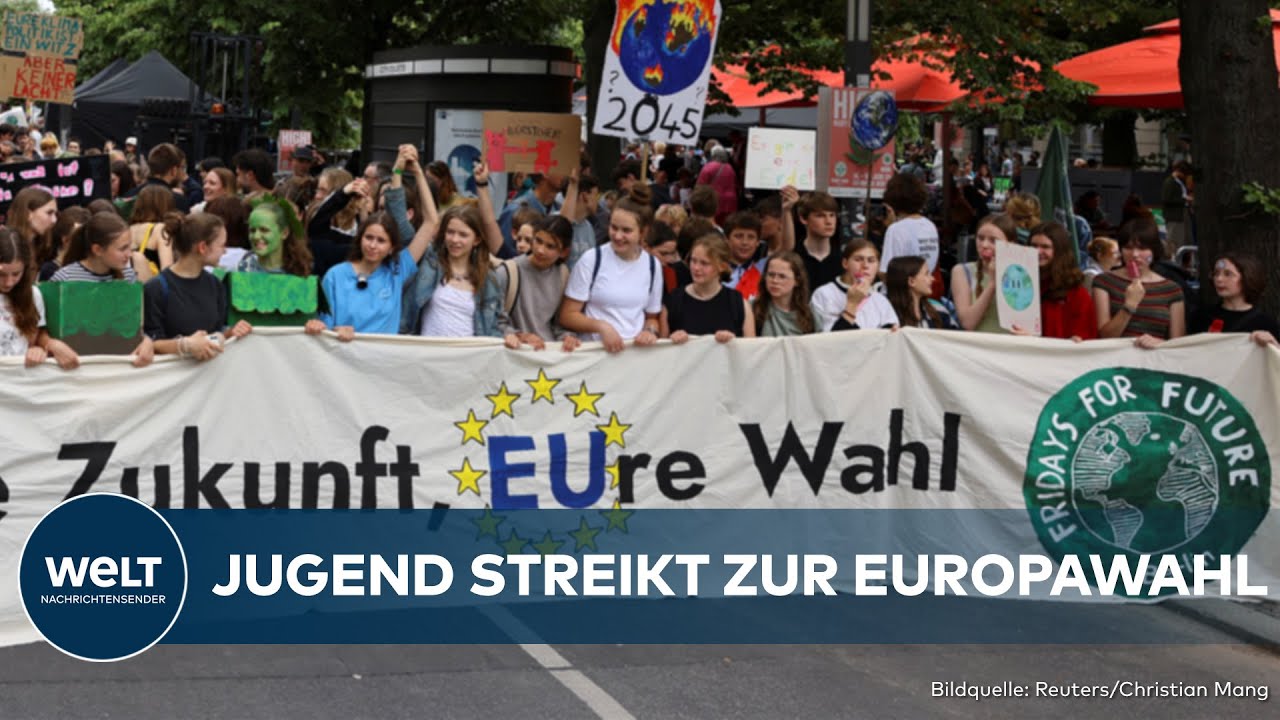 EUROPAWAHL: Fridays for Future ruft zum Klimastreik für Umweltschutz und gegen Rechtsextremismus auf