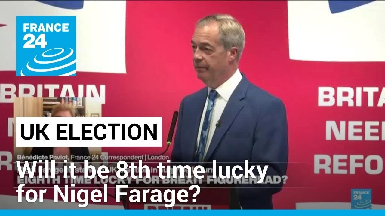 Brexit firebrand Farage shakes up UK election fight • FRANCE 24 English